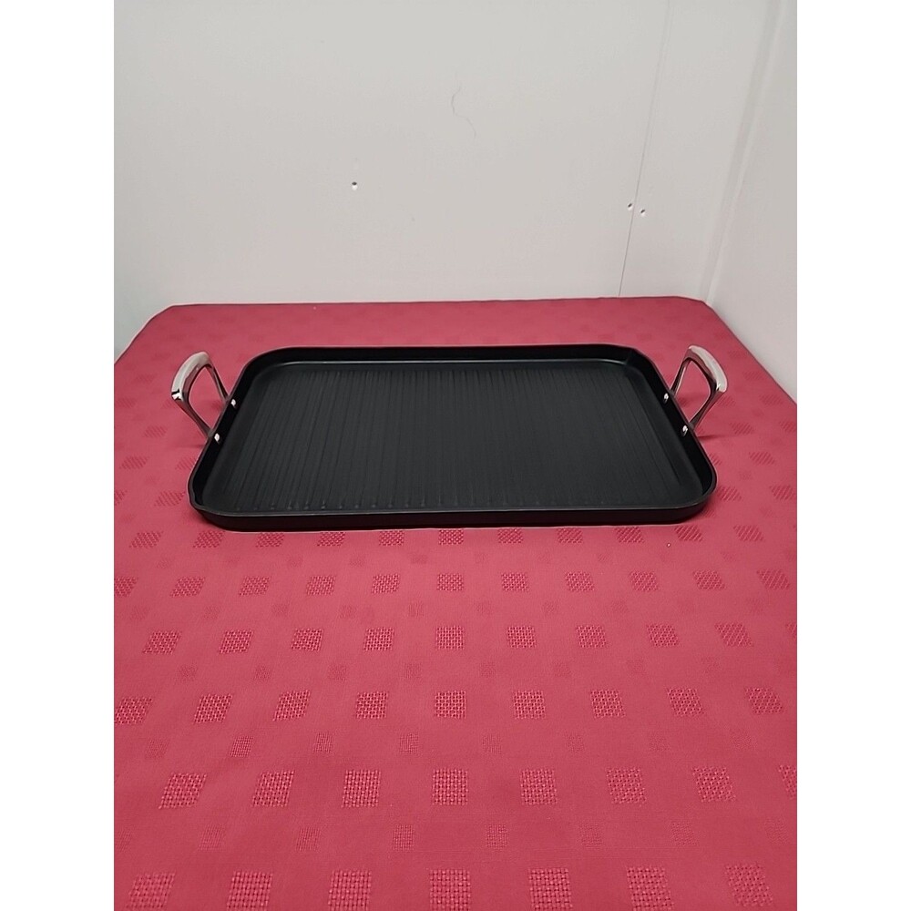 All-Clad B1 Hard Anodized Griddle Pan PFOA Free Nonstick  Double Burner New